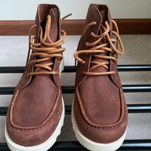 SOREL Men Kezar Leather Boots - NEW NWOB